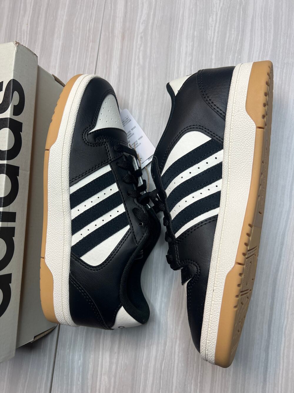Brand new Adidas size 5 youth Break start. J. With the box basketball shoe.